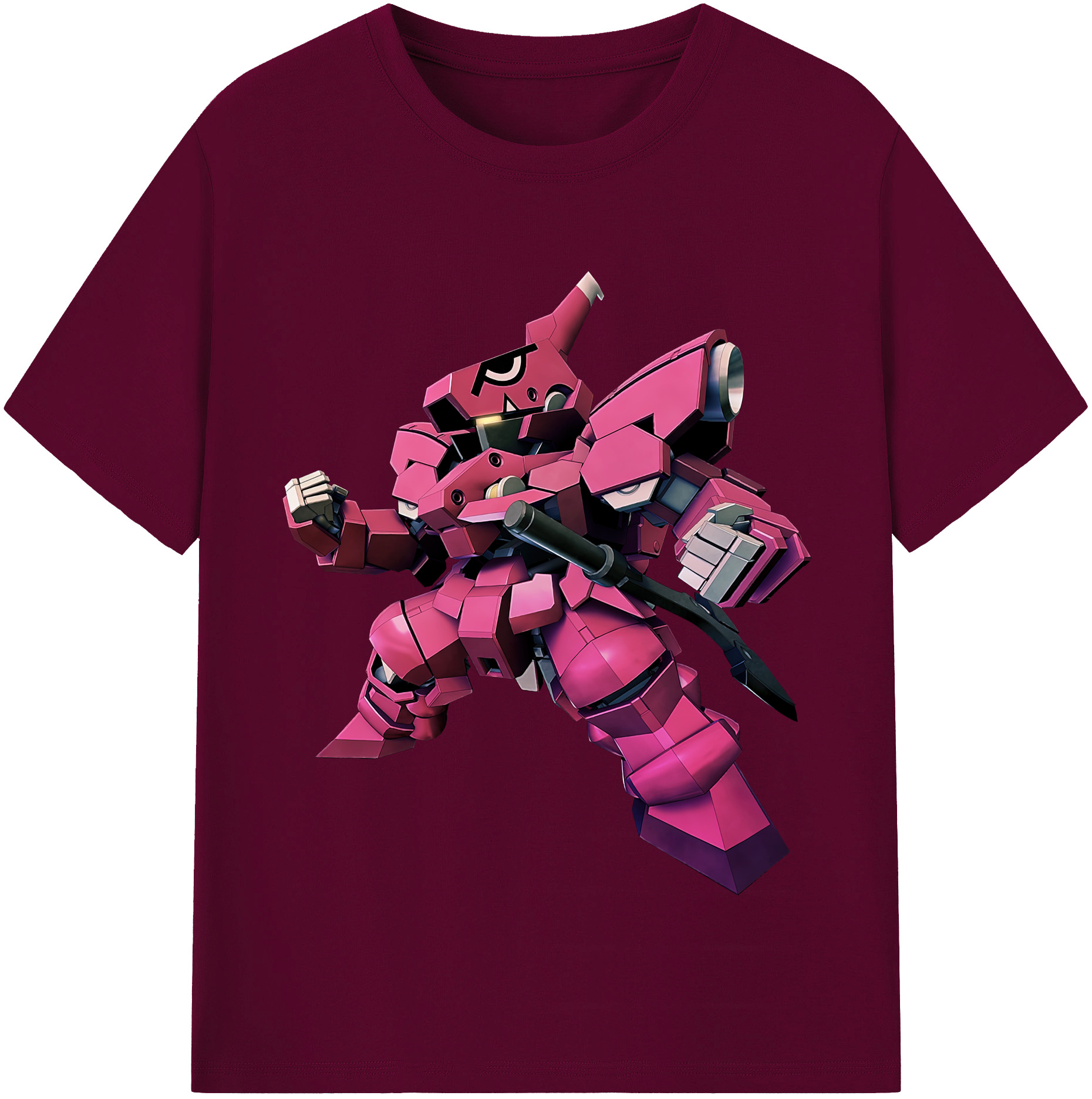 （画像用） 機動戦士ガンダム Mobile Suit Gundam レディースカジュアルプリントTシャツ（綿100％）